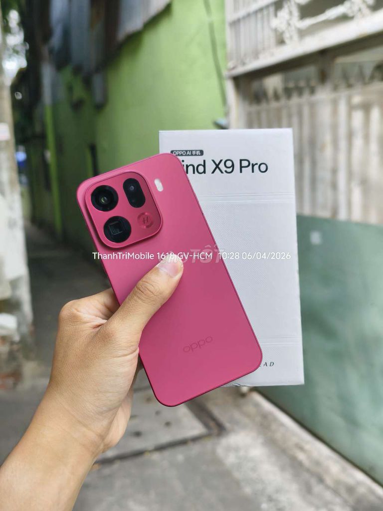 Oppo Find X9 Pro Đỏ 12/256 fullbox nội địa. Mua bán Điện thoại tại Quận Gò Vấp Tp Hồ Chí Minh được đăng bởi Thanh Tri hình 1