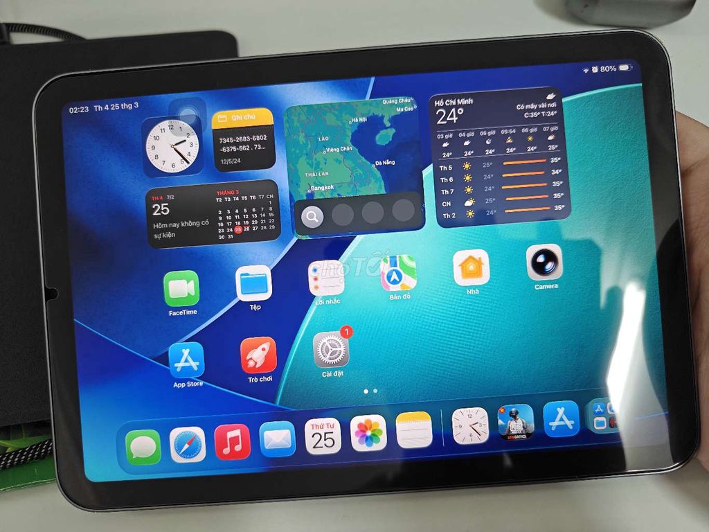 Apple iPad mini 7 128GB Xám. Mua bán Máy tính bảng tại Quận Hà Đông Hà Nội được đăng bởi Văn Nam hình 1