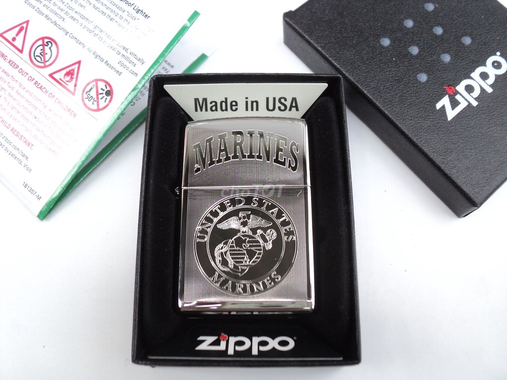 Zippo Mỹ / Logo THỦY QUÂN LỤC CHIẾN _ U.S MARINES