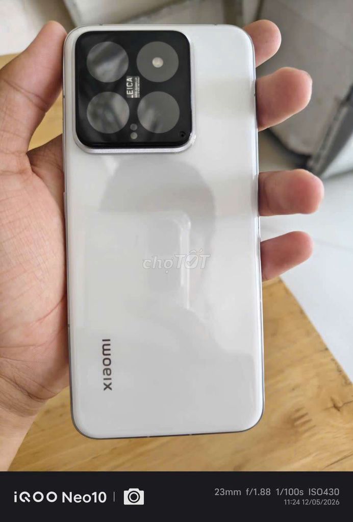 Xiaomi 14 512GB Trắng keng 99%. Mua bán Điện thoại tại Thành phố Thủ Đức Tp Hồ Chí Minh được đăng bởi Ph  hình 1