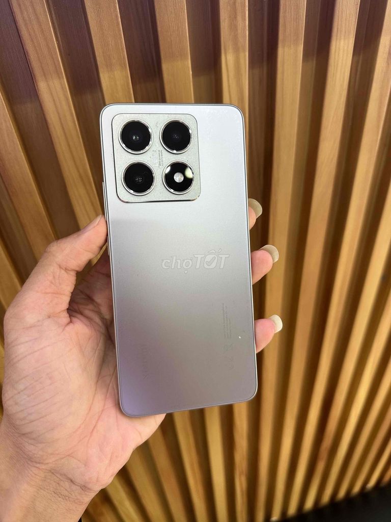 Xiaomi 14T 512GB Bạc Đã sử dụng. Mua bán Điện thoại tại Quận 8 Tp Hồ Chí Minh được đăng bởi Lê Đặng Minh Khang hình 1