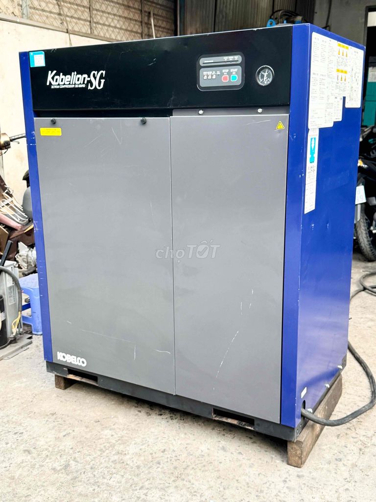 Máy nén khí Kobelco Kobelion-SG 10HP. Mua bán Đồ chuyên dụng, Giống nuôi trồng tại Quận 12 Tp Hồ Chí Minh được đăng bởi Phạm Lâm hình 1