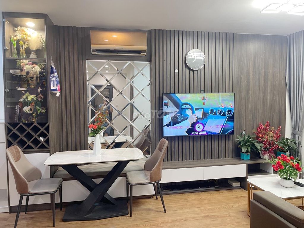 Квартира с 2 спальнями The Sapphire 2 - Vinhomes Ocean Park, 54 м², полная мебель