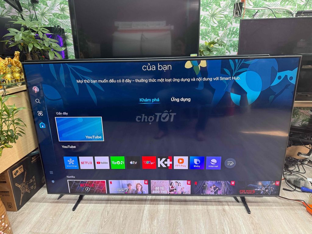 Tivi Samsung 65 Inch 65DU8000 Đời 2024. Mua bán Tivi, Âm thanh tại Quận Bình Tân Tp Hồ Chí Minh được đăng bởi Điện Tử Kiên Cường hình 1