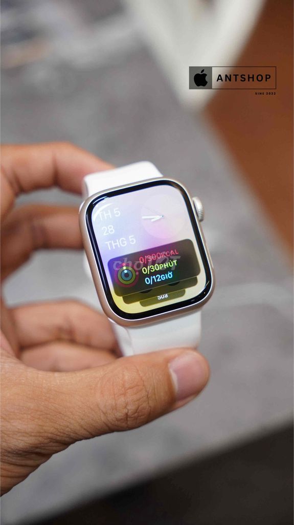 Apple Watch Series 8 41mm Trắng Bạc Đẹp 99%. Mua bán Thiết bị đeo thông minh tại Thành phố Biên Hòa Đồng Nai được đăng bởi ANT SHOP BIÊN HOÀ hình 1