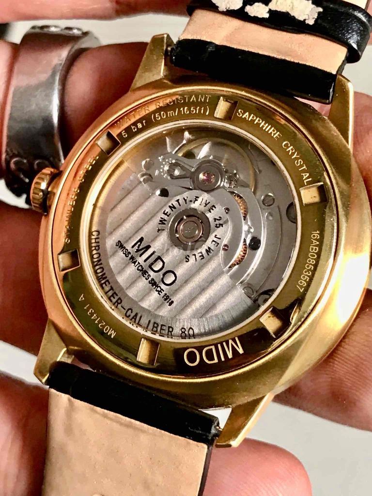Mido Commander Datoday M***.80 Nam Vàng. Mua bán Đồng hồ tại Quận 12 Tp Hồ Chí Minh được đăng bởi Đăng Nguyên hình 1