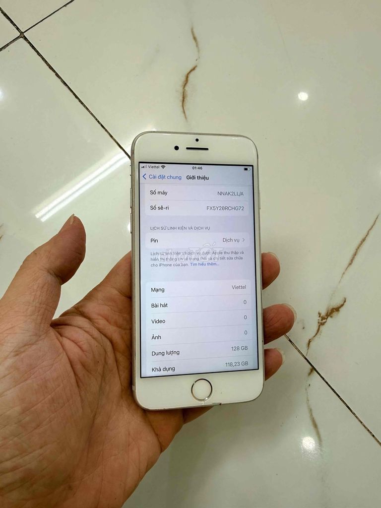 Bán Iphone 7 qt còn vân 128g zin dùng tạm. Mua bán Điện thoại tại Quận Hà Đông Hà Nội được đăng bởi Mạnh Mobile hình 1