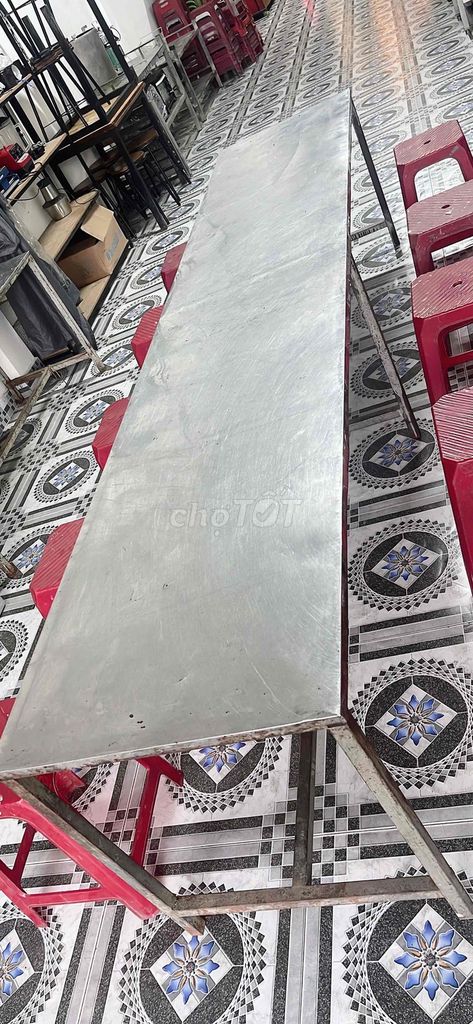Bộ bàn ghế Inox 3m 10 ghế đôn. Mua bán Bàn ghế tại Thành phố Biên Hòa Đồng Nai được đăng bởi Nguyễn Trường Sơn hình 1