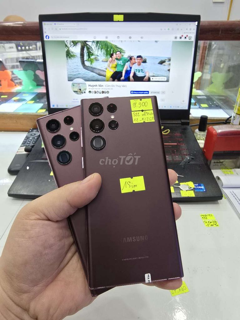 Samsung S22 Ultra 128GB - 512GB. Mua bán Điện thoại tại Thành phố Long Xuyên An Giang được đăng bởi Facebook Cầm Đồ Thúy Vân hình 1