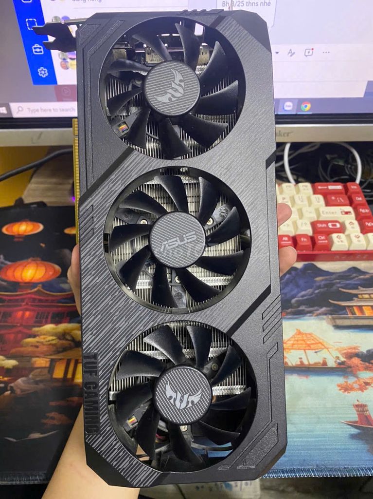 GTX 1660s TUF Gaming 3 fan zin