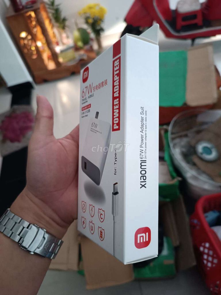 (Đà Nẵng) Sạc nhanh Xiaomi 67w 1h đầy pin