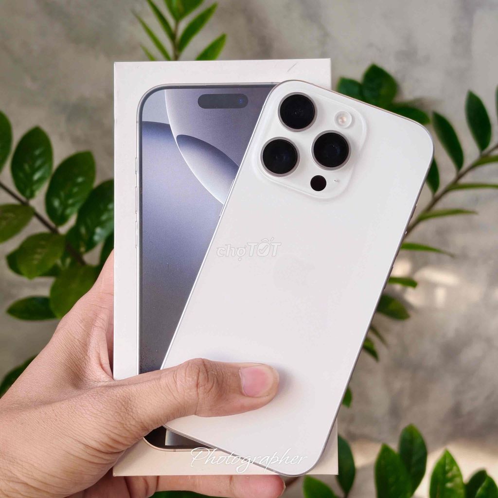 iPhone 16 Pro 256GB Trắng VN Likenew. Mua bán Điện thoại tại Quận Bình Thạnh Tp Hồ Chí Minh được đăng bởi Nguyễn Đức Huy hình 1