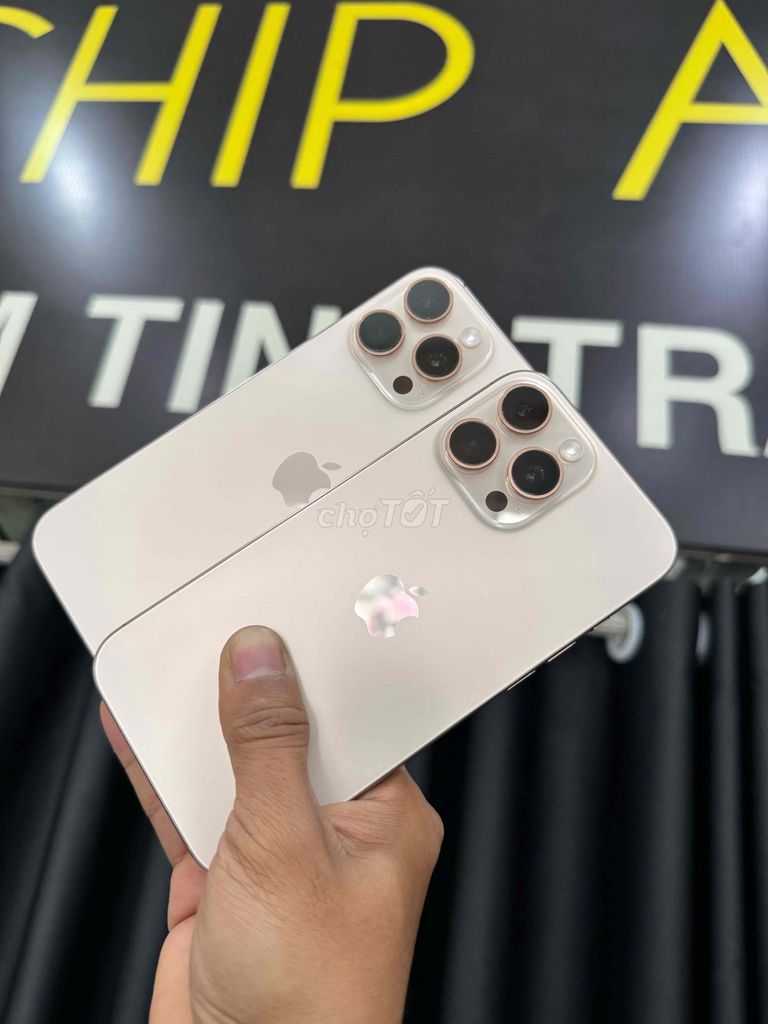 16 Pro Max 256GB Sa mạc 99% zin áp xuất. Mua bán Điện thoại tại Thành phố Biên Hòa Đồng Nai được đăng bởi Lộc Nguyễn hình 1