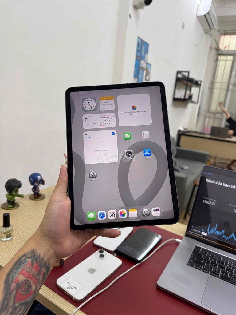 Apple iPad Pro M1 Xám 128GB 5G Wifi. Mua bán Máy tính bảng tại Quận Đống Đa Hà Nội được đăng bởi TP Hanoi Mobile hình 1