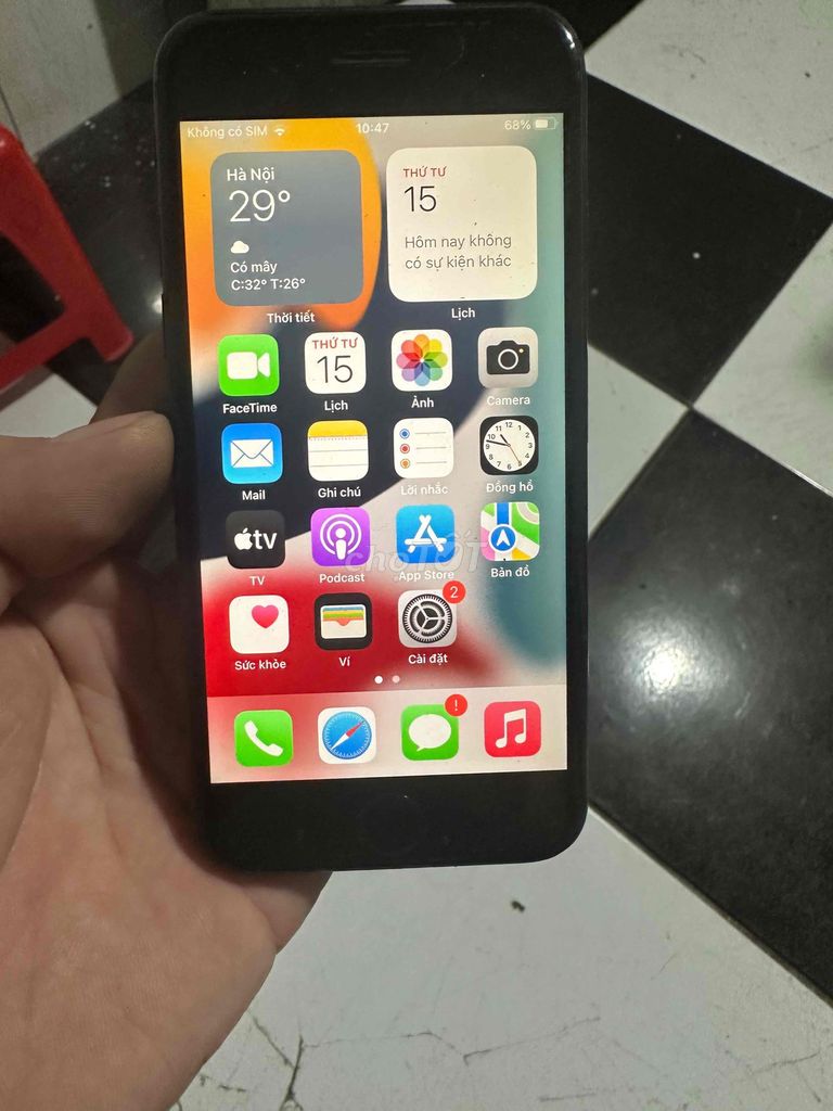 iPhone 7 128GB Đen Quốc tế. Mua bán Điện thoại tại Thành phố Biên Hòa Đồng Nai được đăng bởi Thu bằng giá bán hình 1
