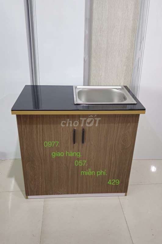 Tủ bếp nhựa 85cm.kk33