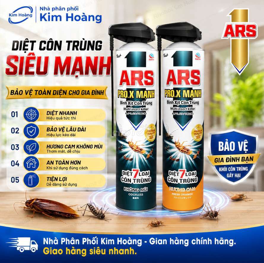 Bình xịt côn trùng ARS PRO.X MẠNH. Dịch vụ nhà cửa khác tại Thành phố Sóc Trăng Sóc Trăng được đăng bởi Nguyễn Thanh Toàn hình 1