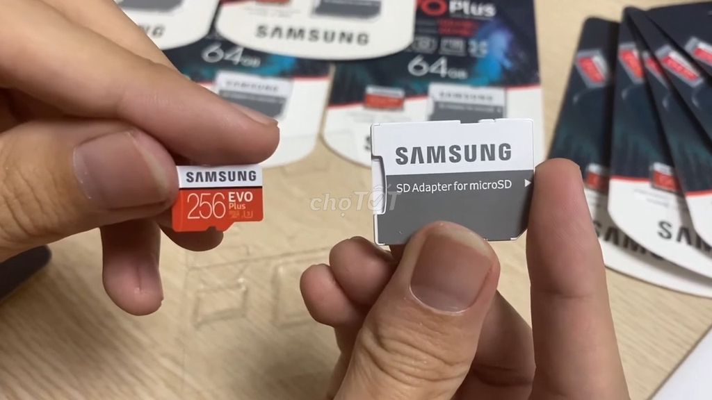 Thẻ nhớ MicroSD Samsung EVO Plus 256GB TOC DO CAO. Mua bán Phụ kiện (Màn hình, Chuột...) tại Thành phố Thủ Đức Tp Hồ Chí Minh được đăng bởi Trần Xuân Trường hình 1