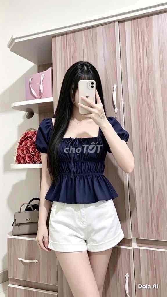 Áo kiểu nữ vải mềm mại. Mua bán Quần áo tại Thành phố Việt Trì Phú Thọ được đăng bởi Lò Thị Như Ý hình 1