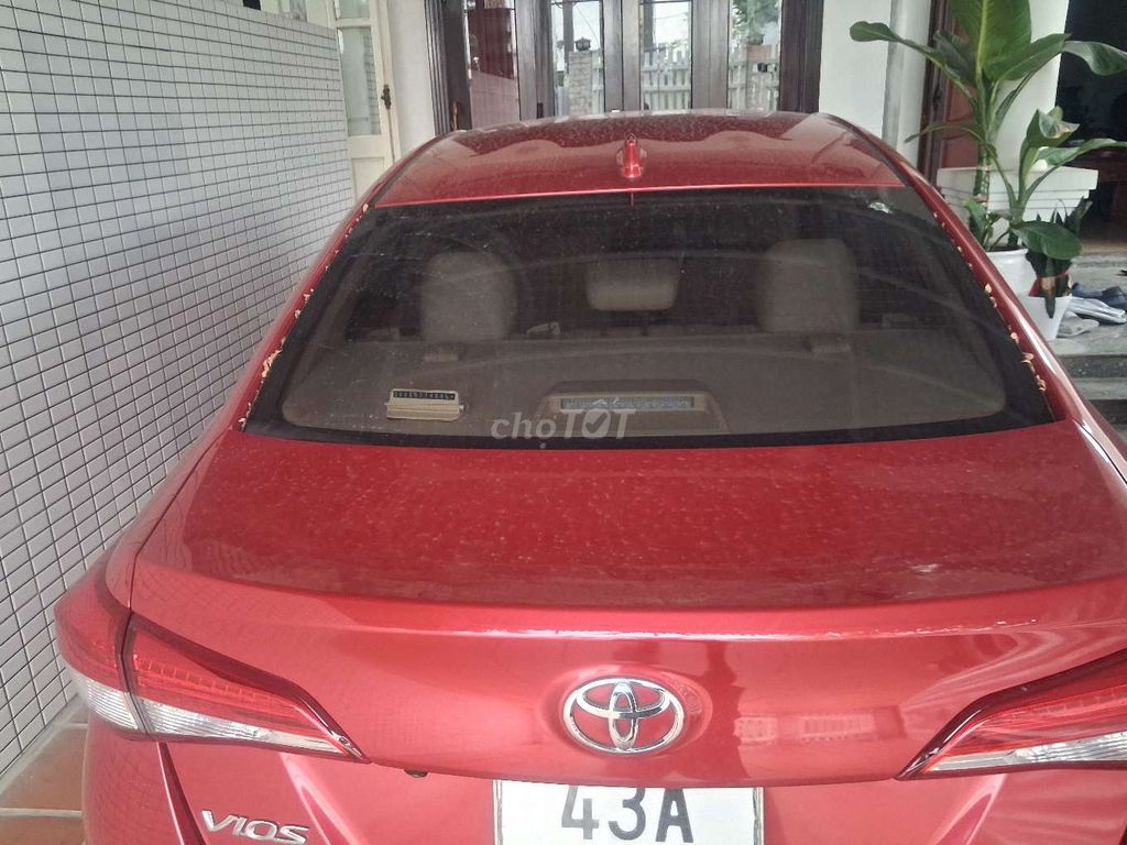 Toyota Vios G 2019 Красный 98799 км