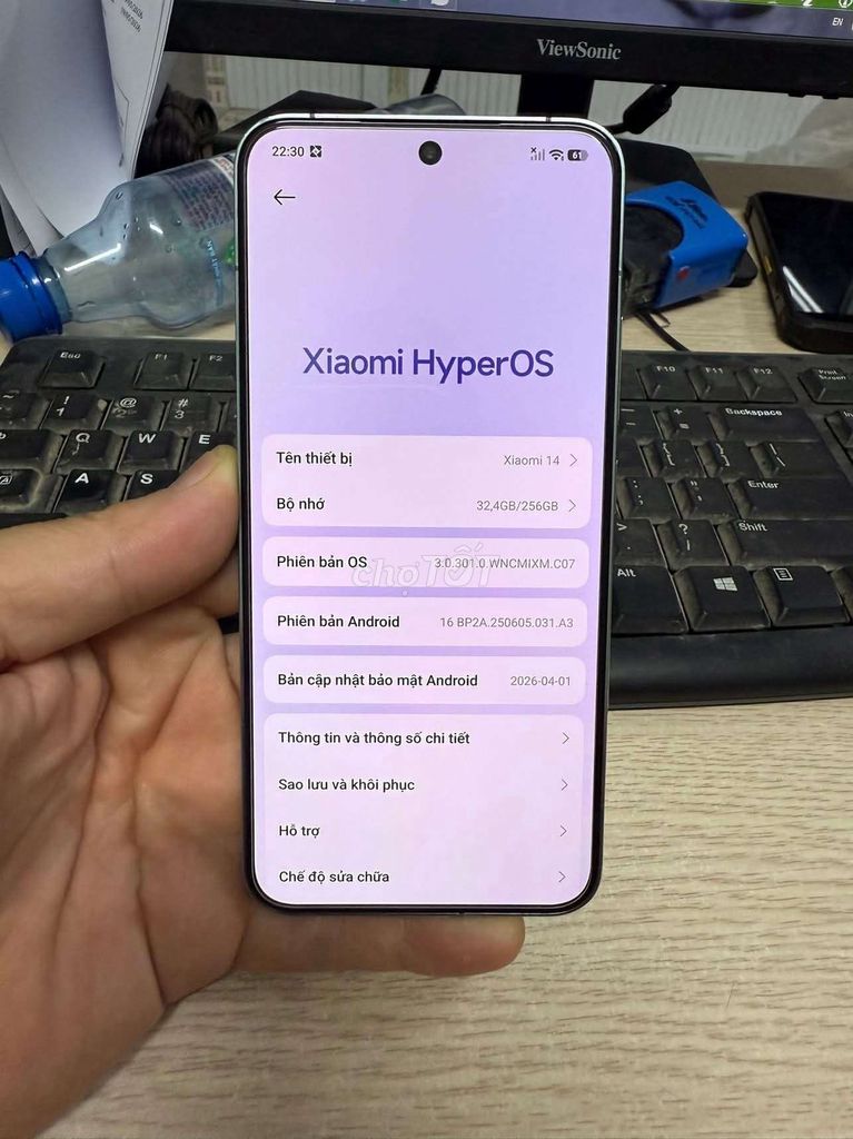 Xiaomi Mi 14 256GB Xanh lá. Mua bán Điện thoại tại Quận Hai Bà Trưng Hà Nội được đăng bởi Quốc Bảo hình 1