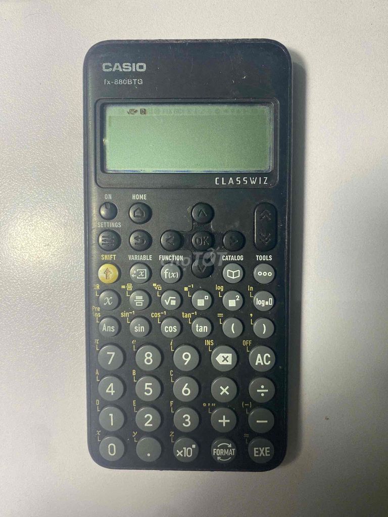 Máy tính casio 880 đen chính hãng