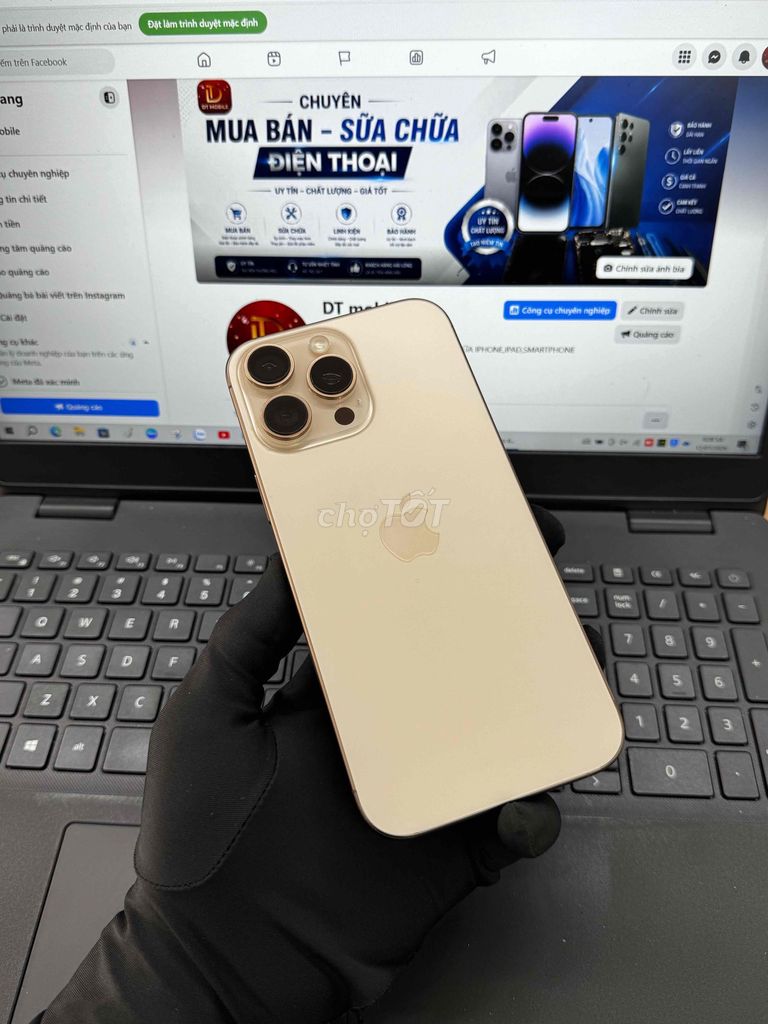 iPhone16ProMax256GB MÁY ZIN BẢN VIỆT NAM ĐẸP KENG. Mua bán Điện thoại tại Thành phố Biên Hòa Đồng Nai được đăng bởi DT MOBILE BIÊN HOÀ hình 1