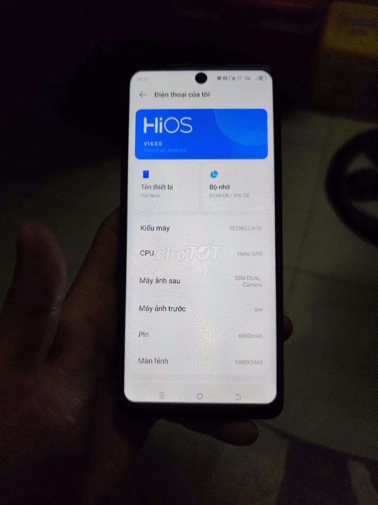 Tecno Pova 5 256GB Đen. Mua bán Điện thoại tại Thành phố Thủ Đức Tp Hồ Chí Minh được đăng bởi Nam hình 1