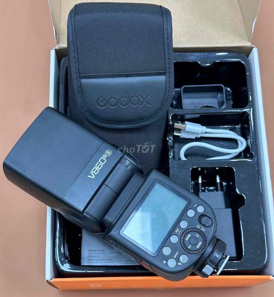 Đèn flash Godox V860III Sony Đen. Mua bán Máy ảnh, Máy quay tại Quận 5 Tp Hồ Chí Minh được đăng bởi Phan Thế Phong  hình 1