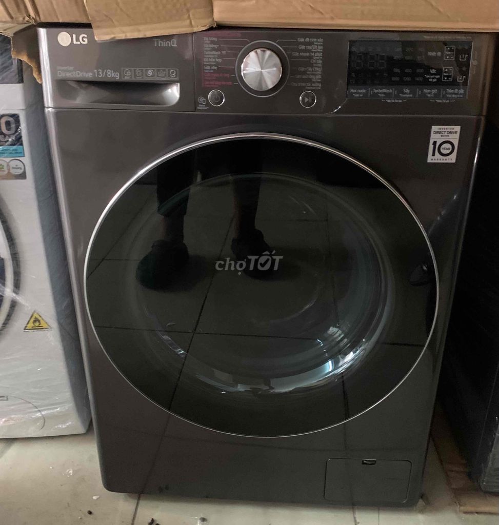 Máy giặt sấy LG Inverter giặt 13 kg - sấy 8 kg FV1