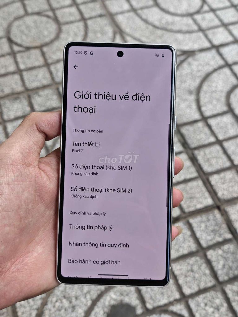 pixel 7 128gb máy lock adb nắp sim vô là sài ạ