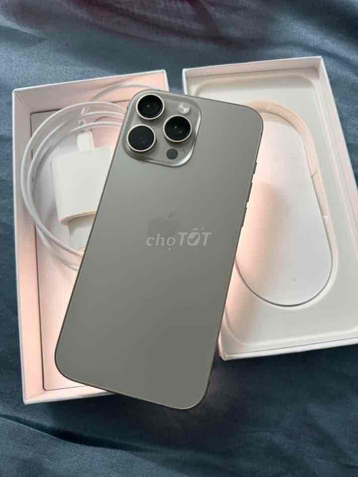 Apple iPhone 15 Pro Max 256GB Trắng Đã sử dụng. Mua bán Điện thoại tại Quận Tân Bình Tp Hồ Chí Minh được đăng bởi Mi mi hình 1