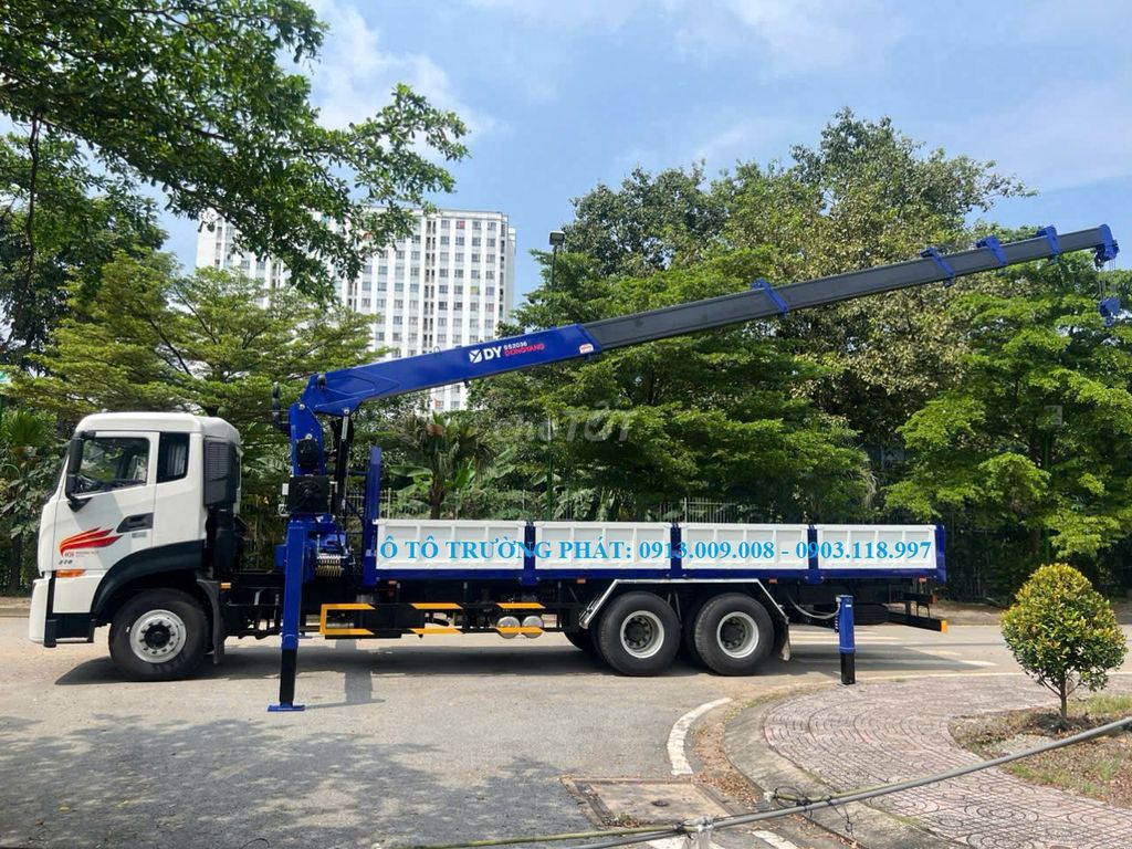 Bán DONGFENG 3 chân 2 cầu cẩu DONGYANG 8tấn 6 khúc. Mua bán Xe tải, xe ben tại Quận 12 Tp Hồ Chí Minh được đăng bởi Mr Thành hình 5