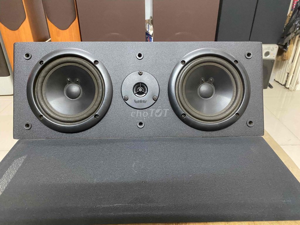 loa center infinity của Mỹ 2 bass 14cm 1trép dom