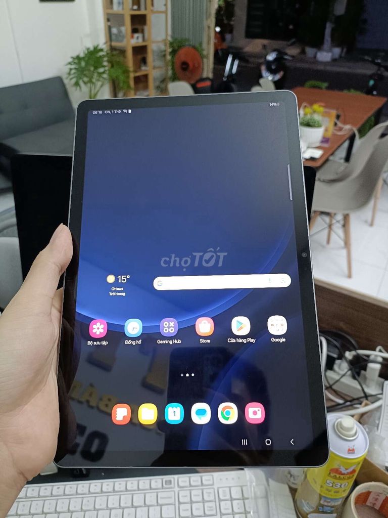 Sale đầu tháng Tab s9 FE bản 8/256GB WIFI 99%