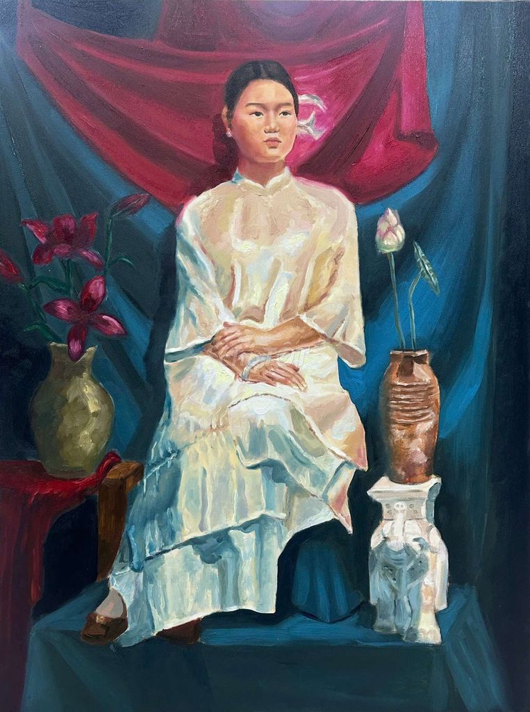 Tranh sơn dầu 60x80 cm. Mua bán Đồ sưu tầm, đồ cổ tại Thành phố Thủ Đức Tp Hồ Chí Minh được đăng bởi Dương Trọng Phúc hình 1
