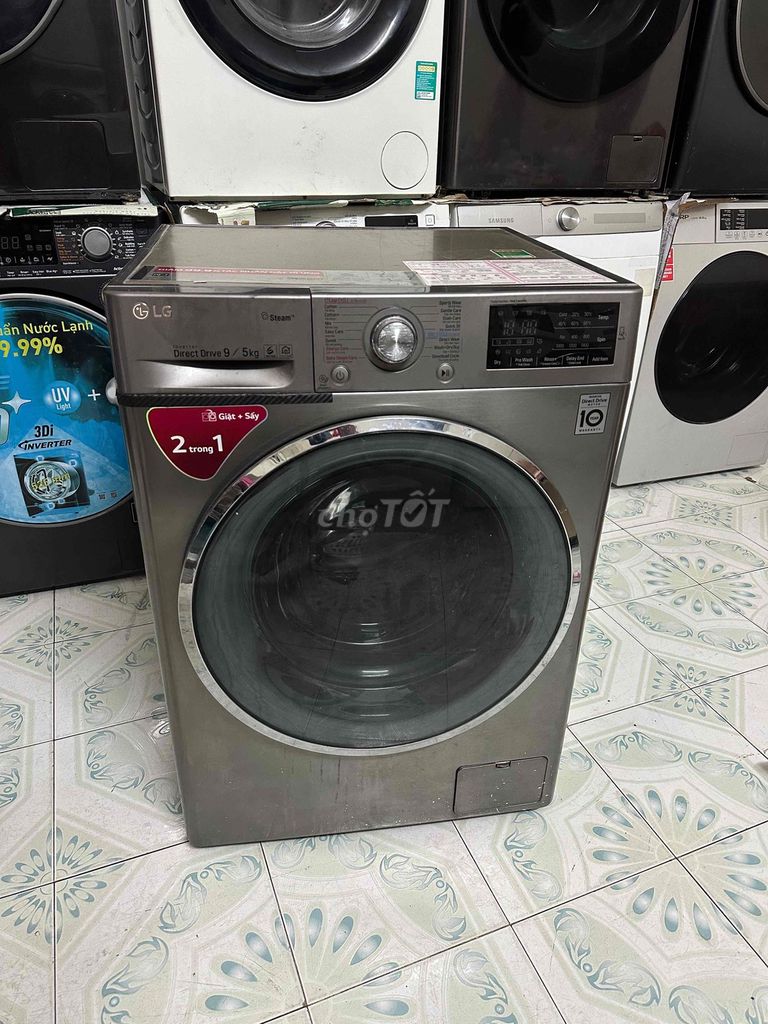 Máy giặt sấy LG Direct Drive 9/5kg Xám 2 trong 1. Mua bán Máy giặt tại Thành phố Thủ Đức Tp Hồ Chí Minh được đăng bởi cường hình 1