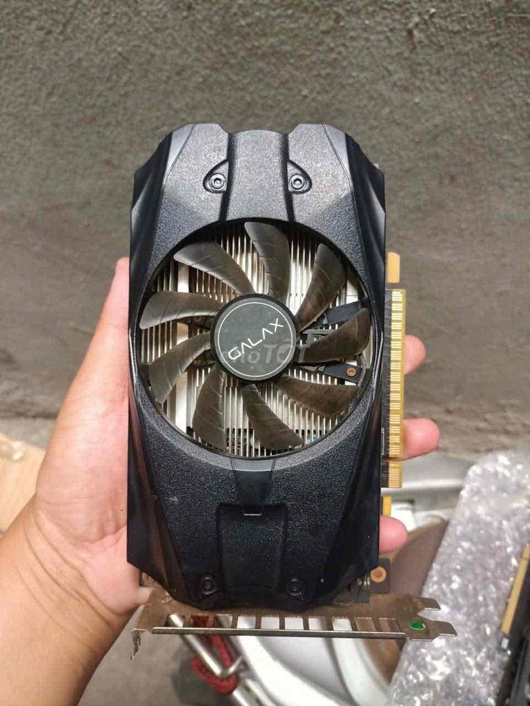 Card đồ họa Galax 1050ti 1 OC Đen. Mua bán Linh kiện (RAM, Card...) tại Quận Hà Đông Hà Nội được đăng bởi card đồ hoạ máy tính hình 1