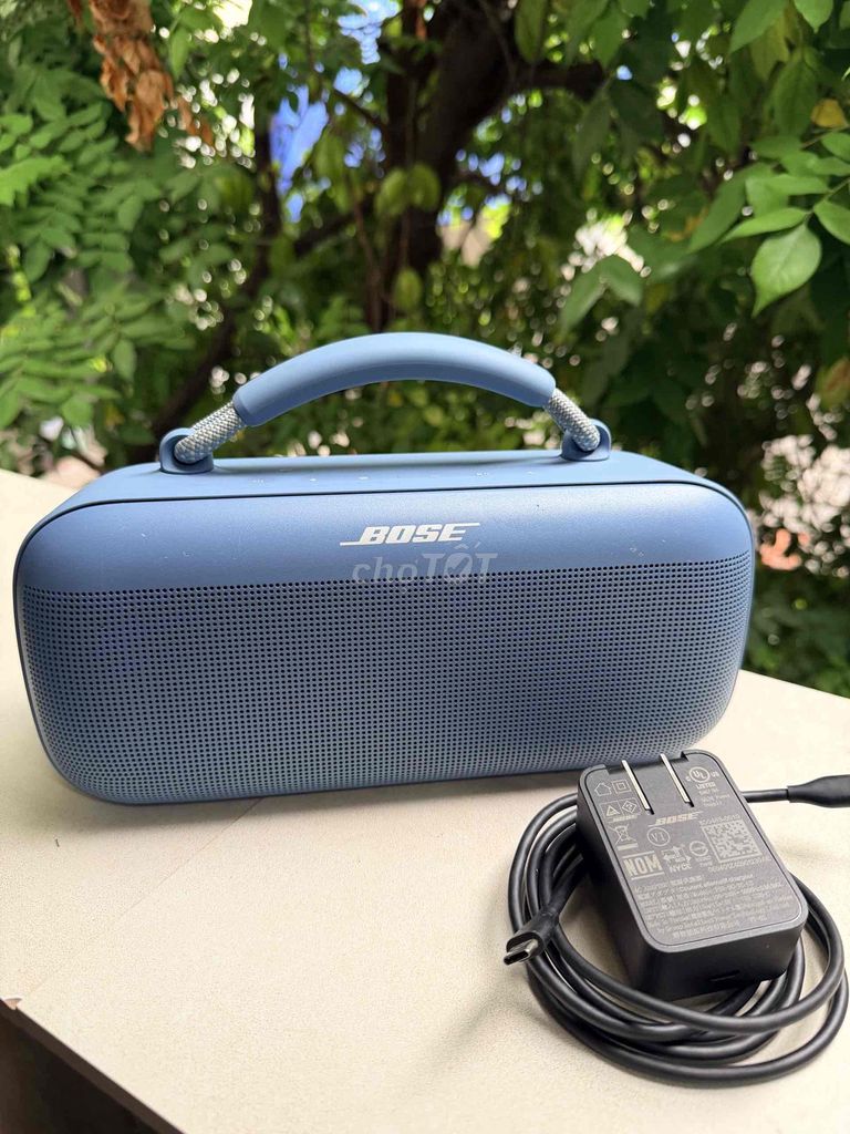 Loa Bluetooth Bose Soundlink Max Xanh Kèm sạc zin. Mua bán Tivi, Âm thanh tại Quận Thanh Khê Đà Nẵng được đăng bởi Thế Giới Loa Chính hãng New Và Lướt Giá Rẽ Đà Nẵng  hình 1