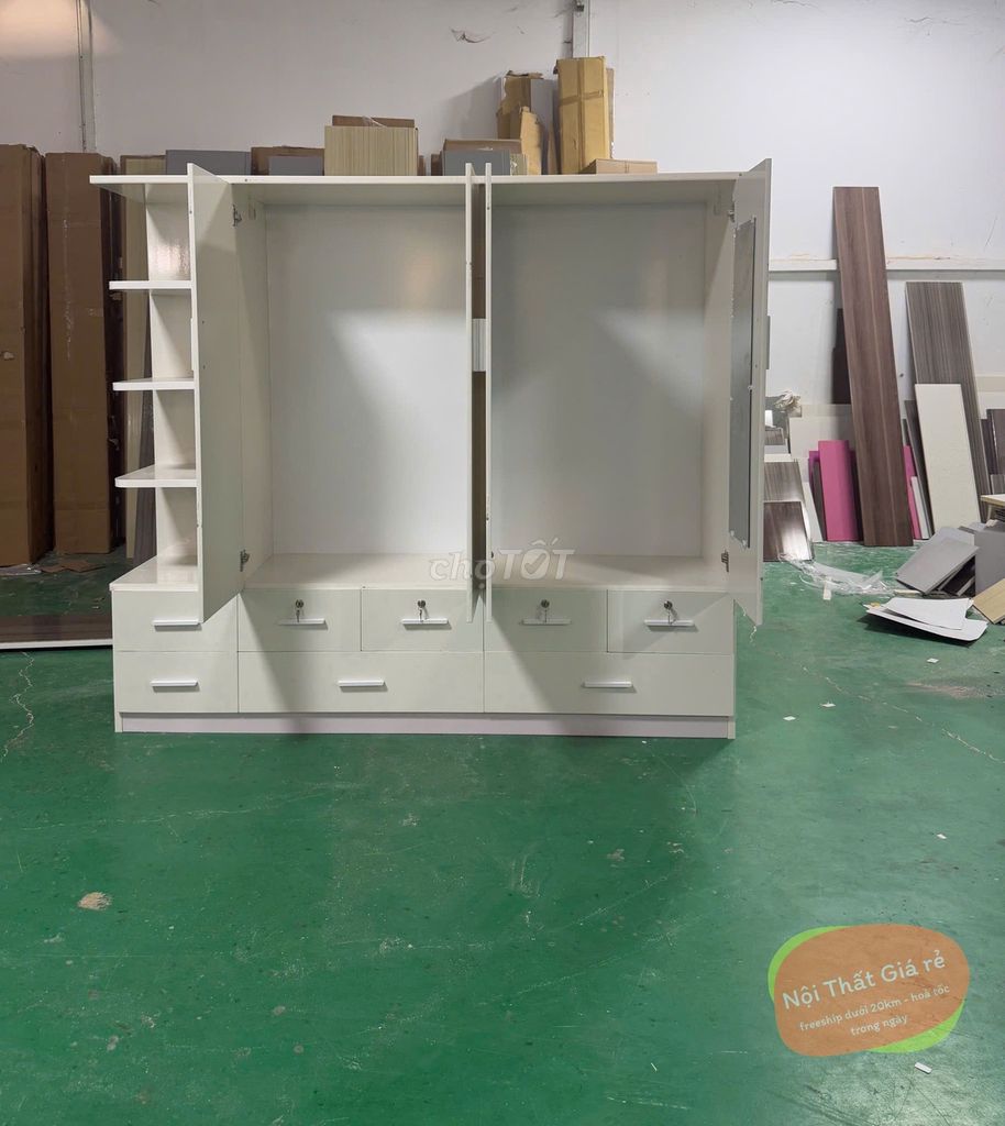 Tủ quần áo Nhựa Đài Loan 4 cánh. Mua bán Tủ, kệ gia đình tại Quận Gò Vấp Tp Hồ Chí Minh được đăng bởi Ngọc NTTL hình 1