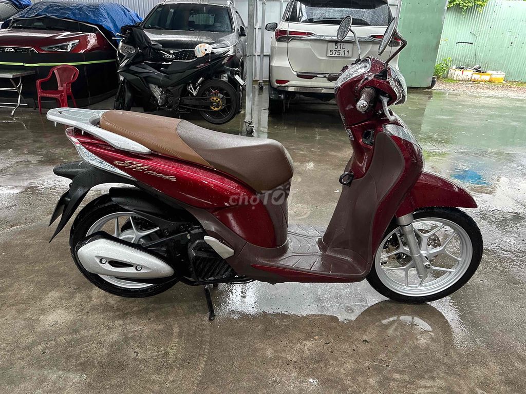 Honda SH mode 125 Fi 2019 Бордовый