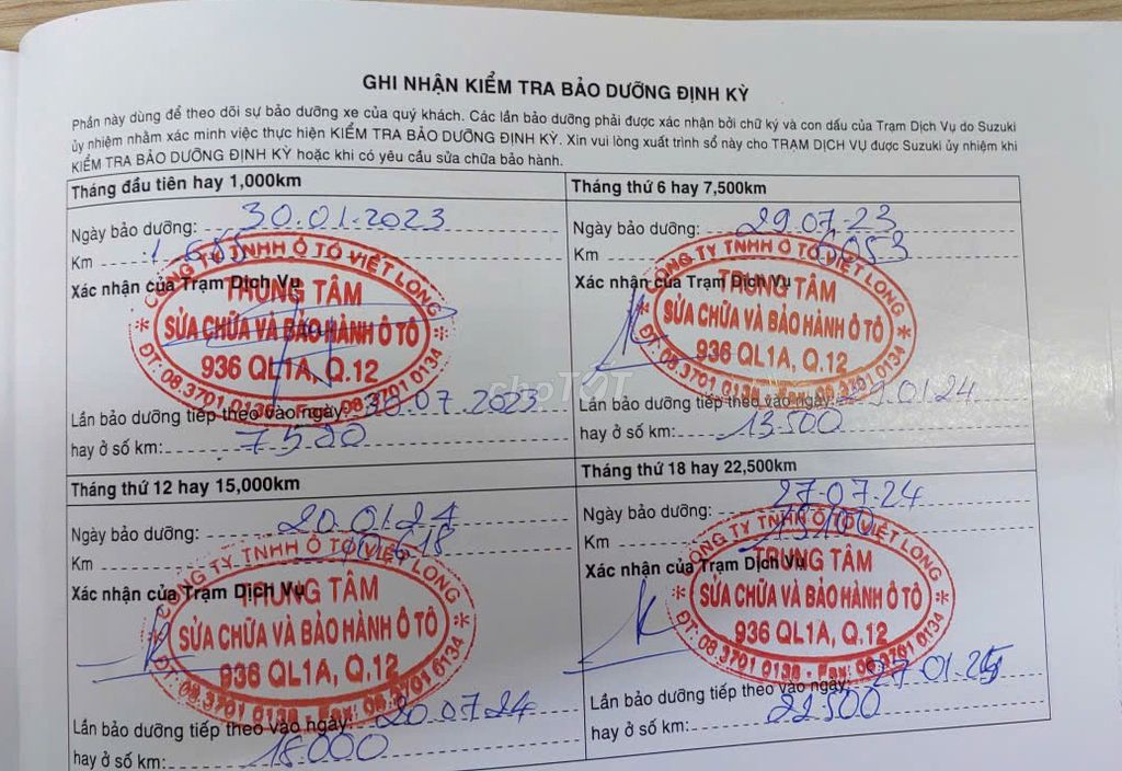 Xe Suzuki XL 7, Model: 2022 - Biển trắng. Mua bán Ô tô tại Quận 1 Tp Hồ Chí Minh được đăng bởi Thái Việt hình 10