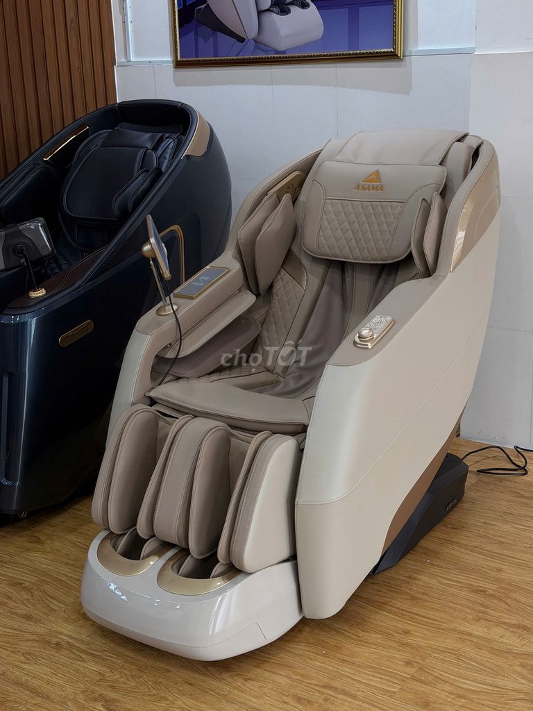 Ghế massage Asama Sonic 68 Kem Sóng âm. Mua bán Bàn ghế tại Quận Ninh Kiều Cần Thơ được đăng bởi Thảo Sương ASAMA hình 1