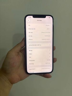  iPhone 12 Pro Max 128GB qt may đang xai 