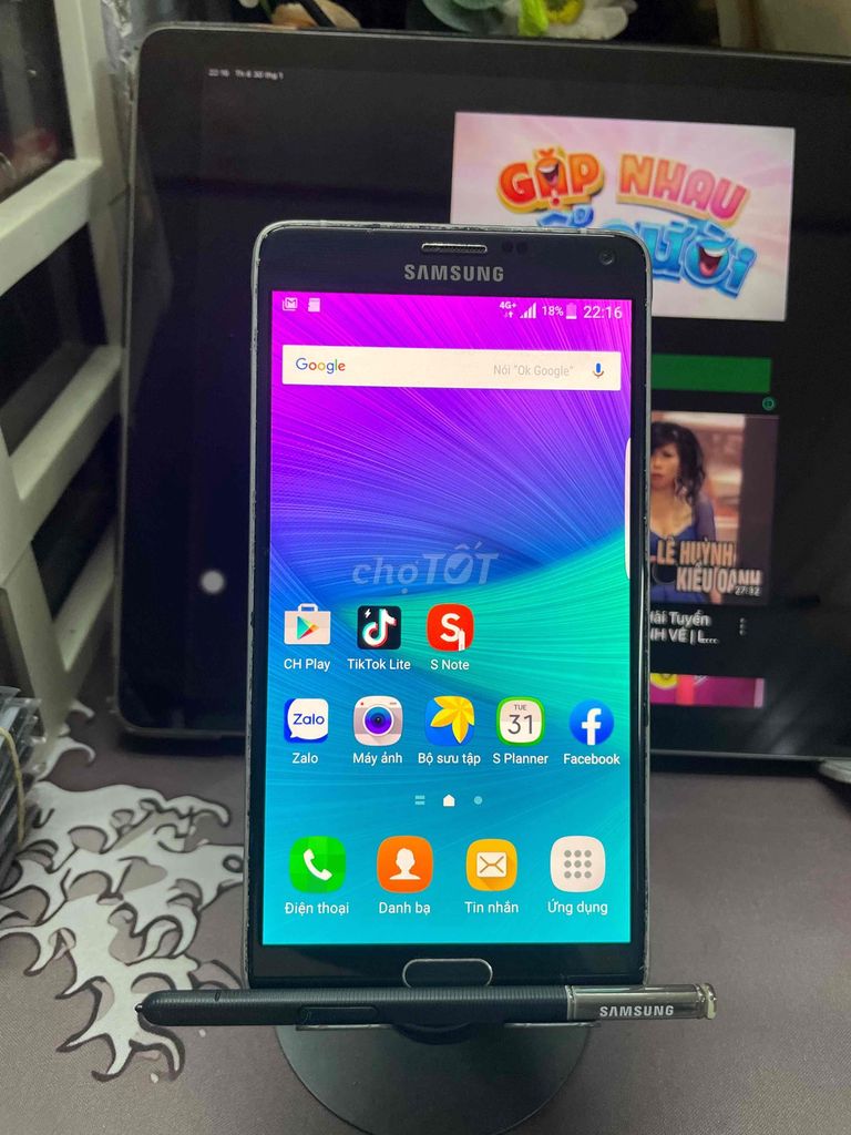 Galaxy Note 4 32GB - Mạng 4G. Mua bán Điện thoại tại Quận Bình Thạnh Tp Hồ Chí Minh được đăng bởi BẢO hình 1