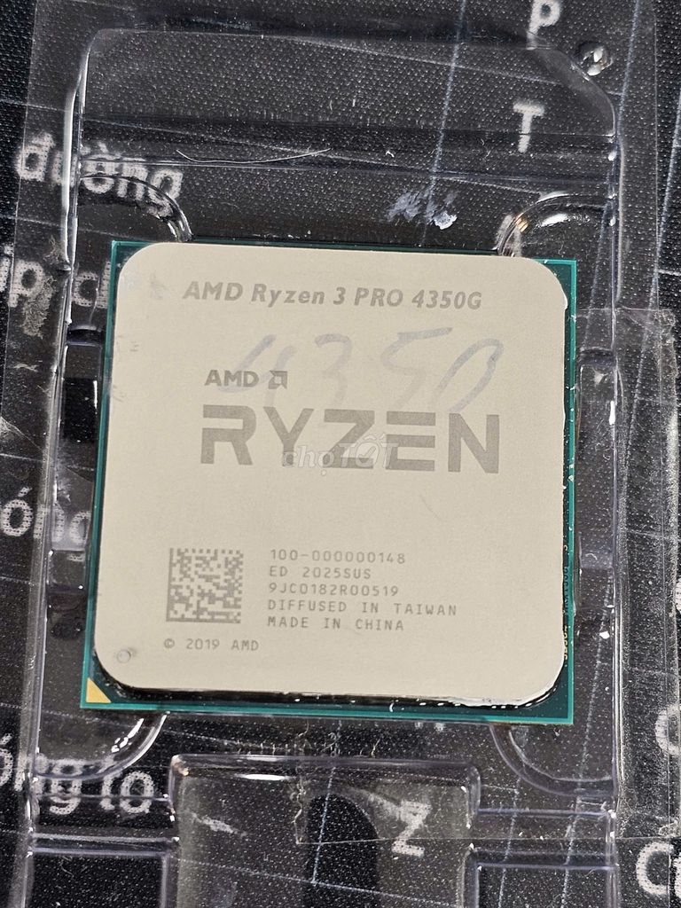 CPU AMD Ryzen 3 PRO 4350G AM4 Đã qua sử dụng. Mua bán Linh kiện (RAM, Card...) tại Quận Hoàng Mai Hà Nội được đăng bởi Thắng Đinh hình 1