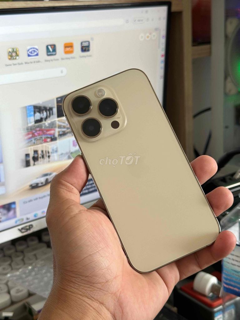 Apple iPhone 14 Pro 128GB Vàng Like New. Mua bán Điện thoại tại Quận Cái Răng Cần Thơ được đăng bởi Nguyễn Đức Anh hình 1