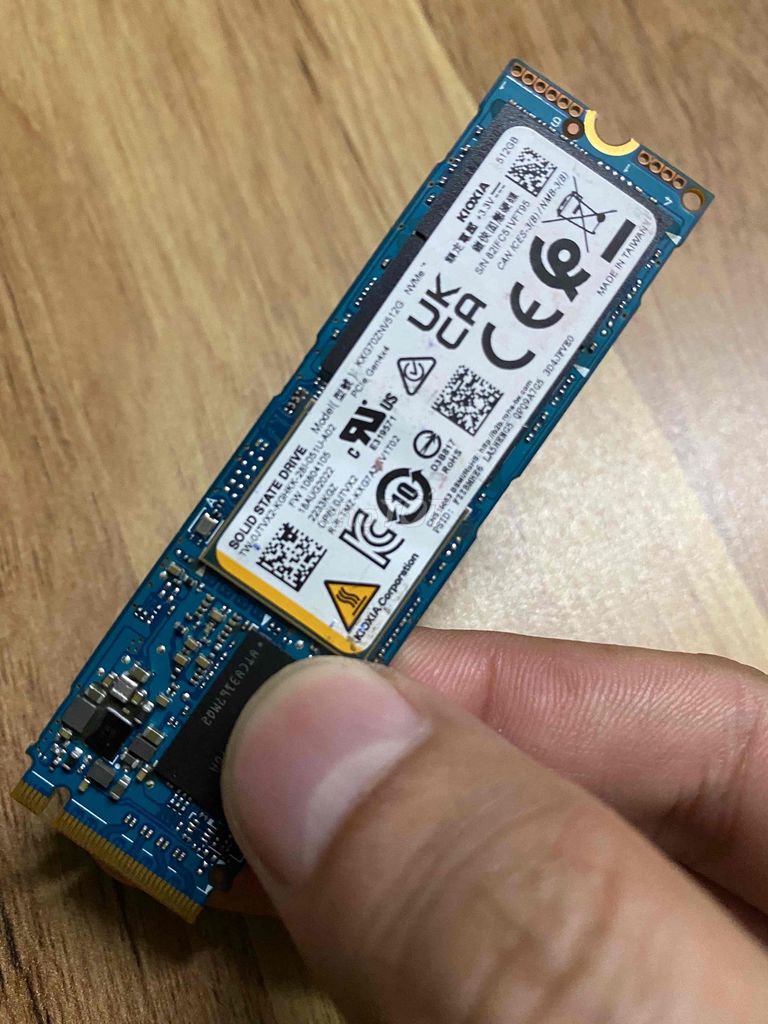 SSD Nvme 512G Toshiba Zin us chuẩn sẵn Win 10 Pro