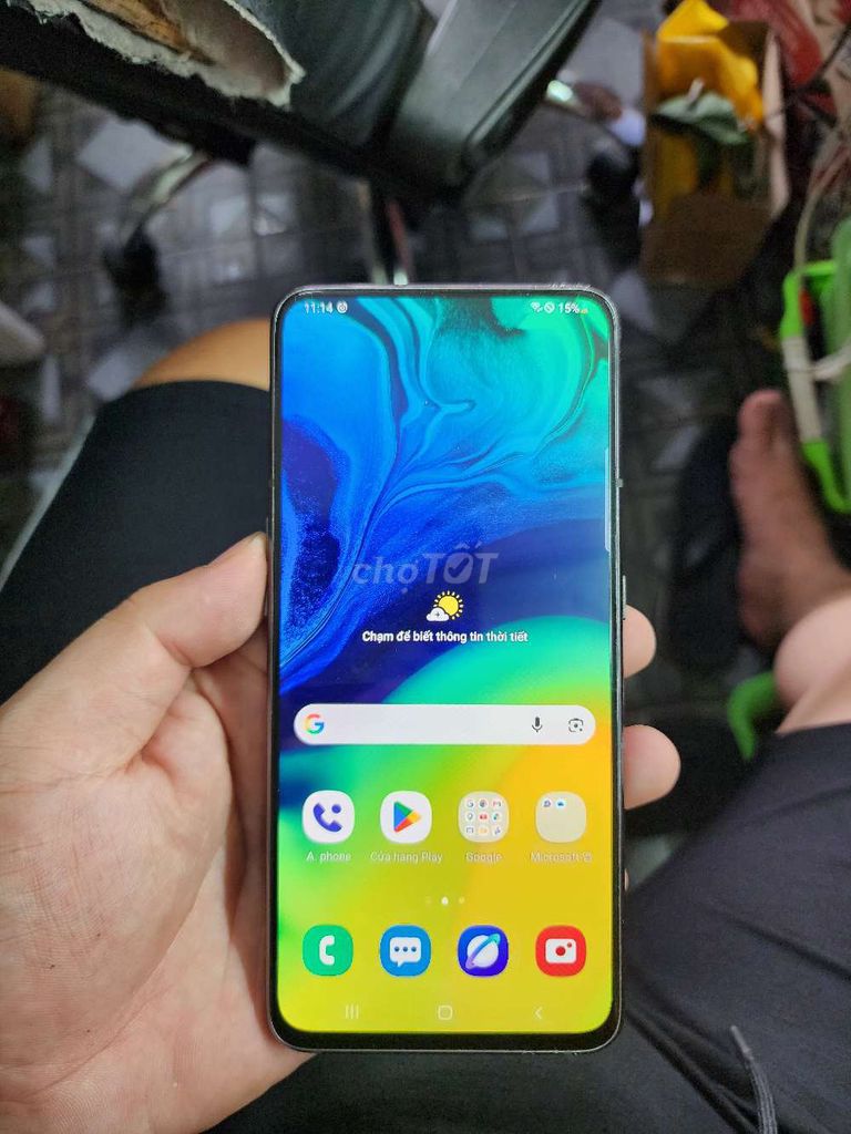 Samsung A80 128GB Đen. Mua bán Điện thoại tại Thành phố Nam Định Nam Định được đăng bởi Thắng Nguyễn hình 1