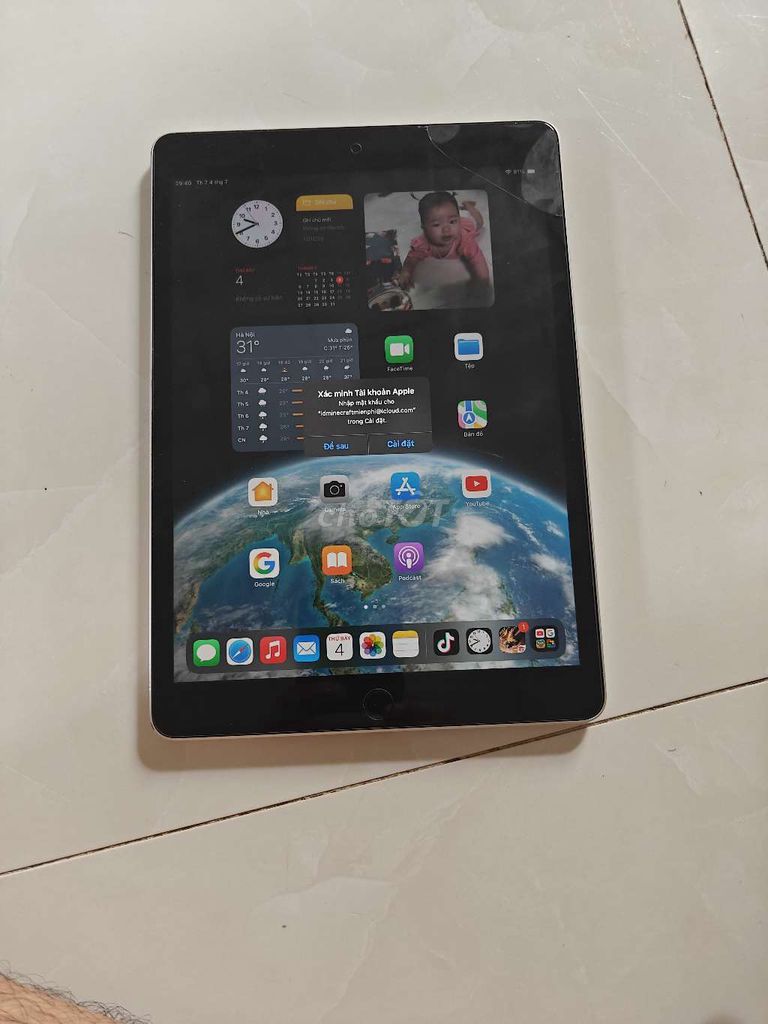 Apple iPad Gen 9 Bạc. Mua bán Máy tính bảng tại Quận 12 Tp Hồ Chí Minh được đăng bởi Ý hình 1